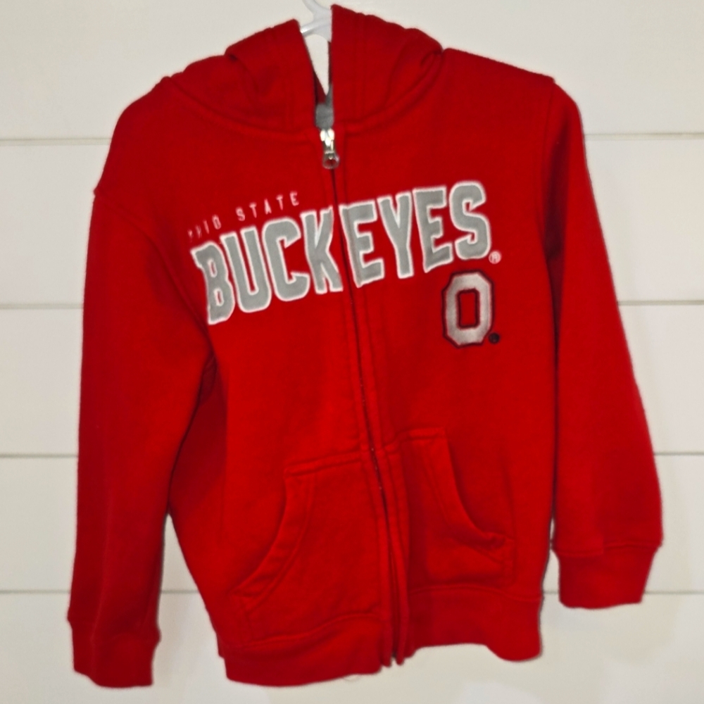 Youth Ohio State Full Zip Hood